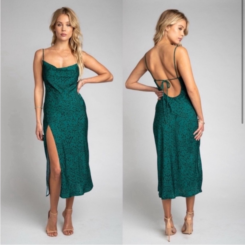 RESA Madison Slip Dress in Seabrook Green, XS
